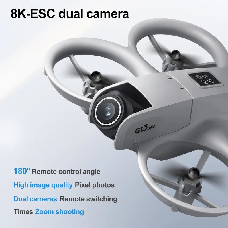 2025 GT3 Professional Drone 8K HD Dual Camera Obstacle Avoidance