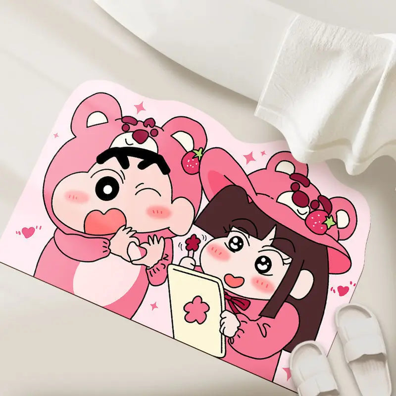 Shower Room Water Uptake Mat Quick Drying Fashionable Home Gifts And