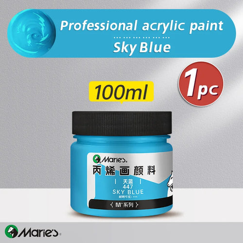 Marie's Art Acrylic Paint,3.38oz/100ml,Rich Pigmented,Painting for