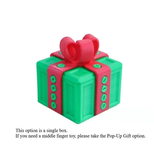 The Annoying Present with Middle Finger in A Box Gift Box with Screws