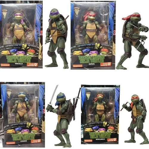 Neca Ninja Turtles 1990 Movie Version Limited Edition 7 Inch Posable