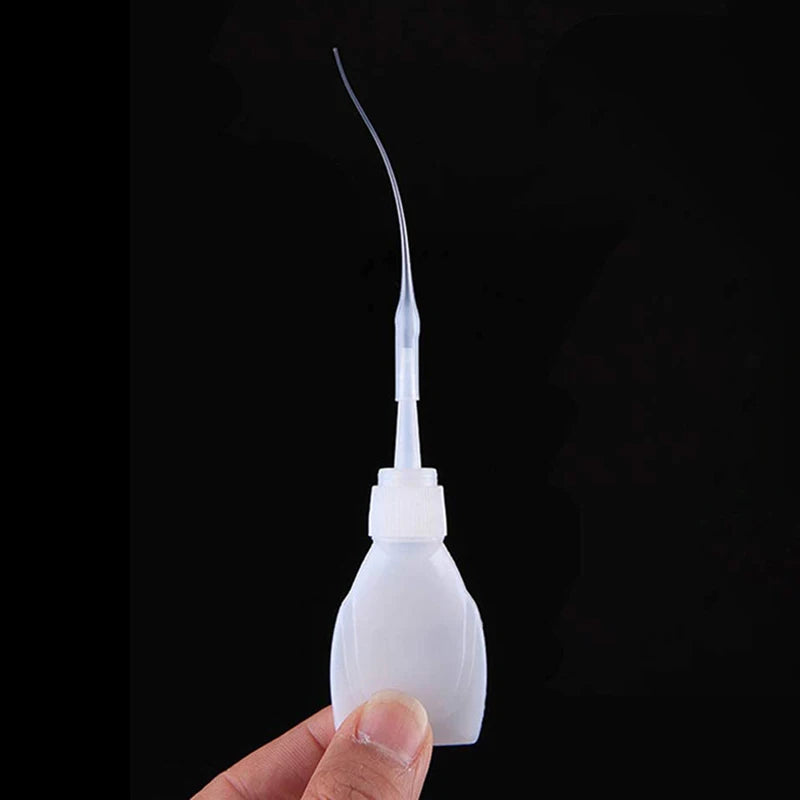 50/100Pcs Glue Dropper Plastic Glue Bottle Tips Glue Extender
