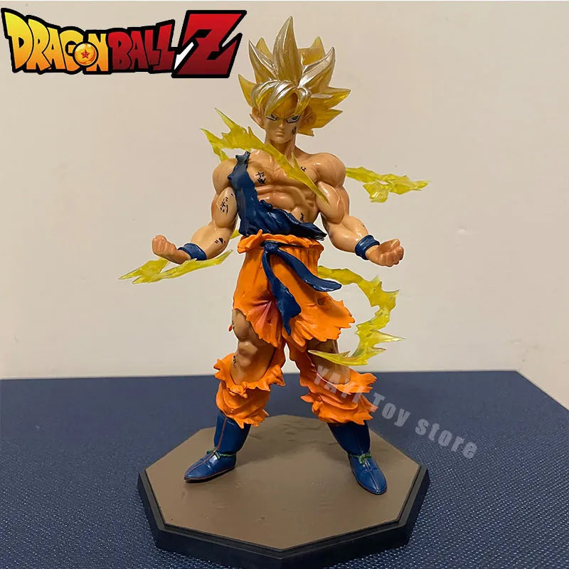 Hot Dragon Ball  Son Goku Super Saiyan Anime Figure 16cm Goku DBZ