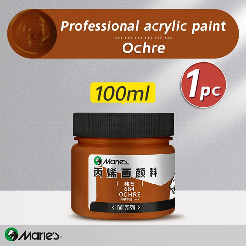 Marie's Art Acrylic Paint,3.38oz/100ml,Rich Pigmented,Painting for