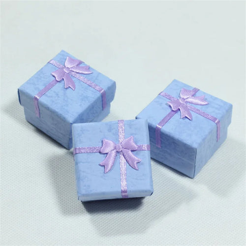 12pcs Fashion Jewelry Packaging Box Multi-color Earrings Ring Box