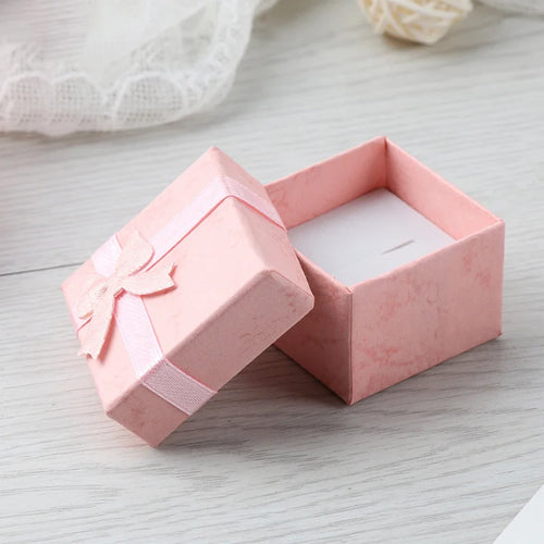 12pcs Fashion Jewelry Packaging Box Multi-color Earrings Ring Box