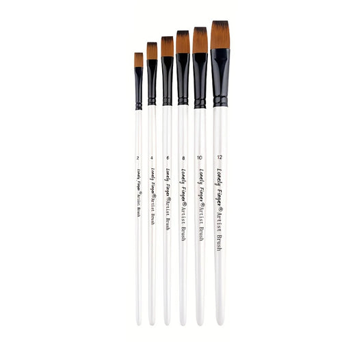 6pcs Artist Paint Brushes Set Artist Paintbrushes For Acrylic Oil