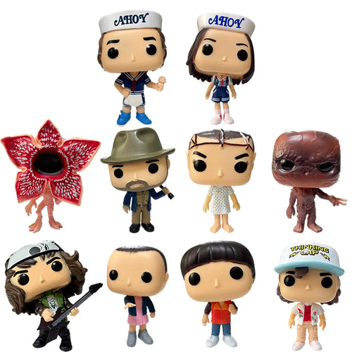 Anime Strangers Things Figure Jane Ives/Will Byers/Mike Wheeler Action