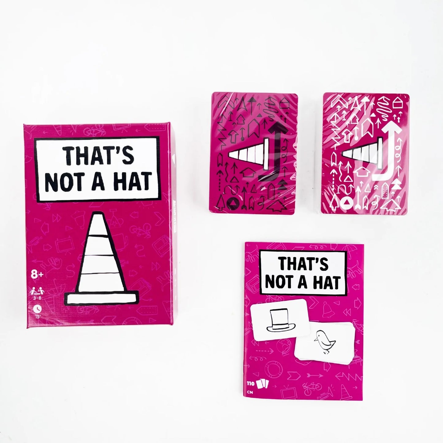 That’s Not A Hat Party Game Set Memory Tabletop Game 3-8 Players Cards