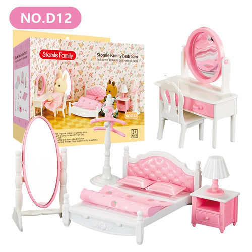 Forest Family Doll 1:12 Dollhouse Kitchen Accessories Mini Model