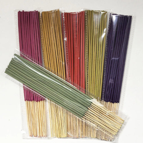 6 Sets of Approximately 126 High-Quality Incense Sticks - Including