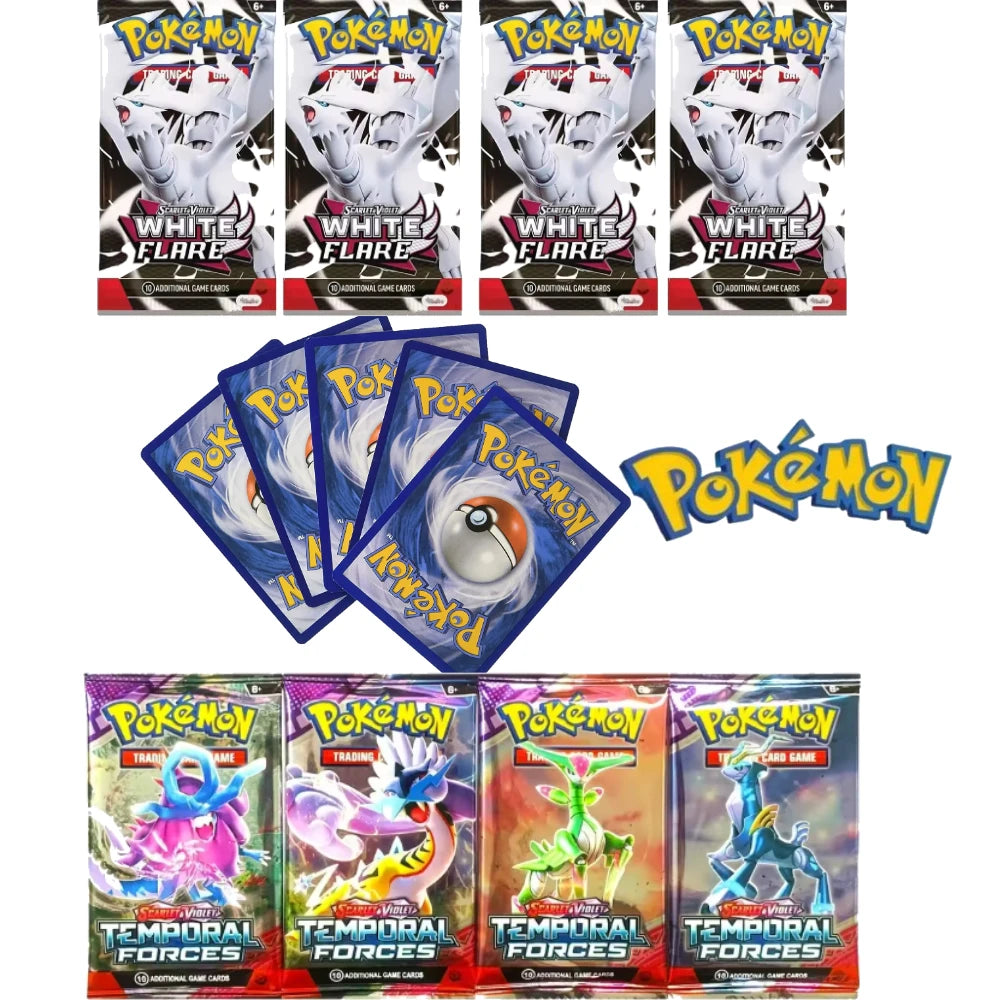 40 Pcs Pokemon Card Prismatic 151 Evolutions English Booster Battle