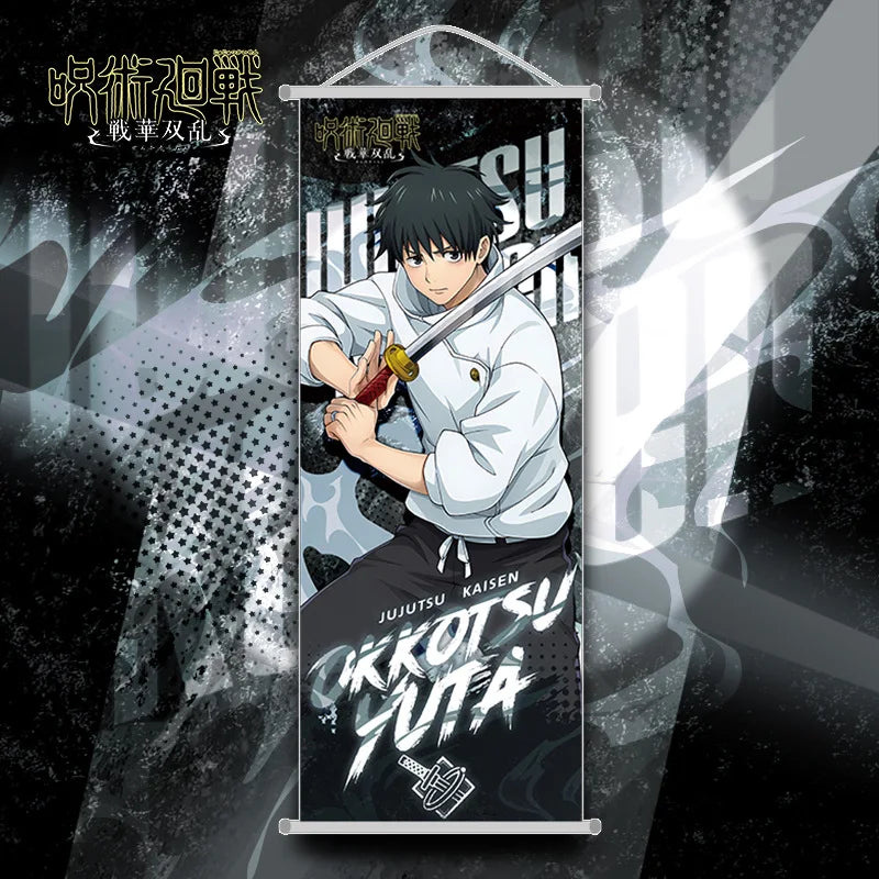 Jujutsu Kaisen Long Scroll Hanging Painting Gojo Satoru Poster Anime