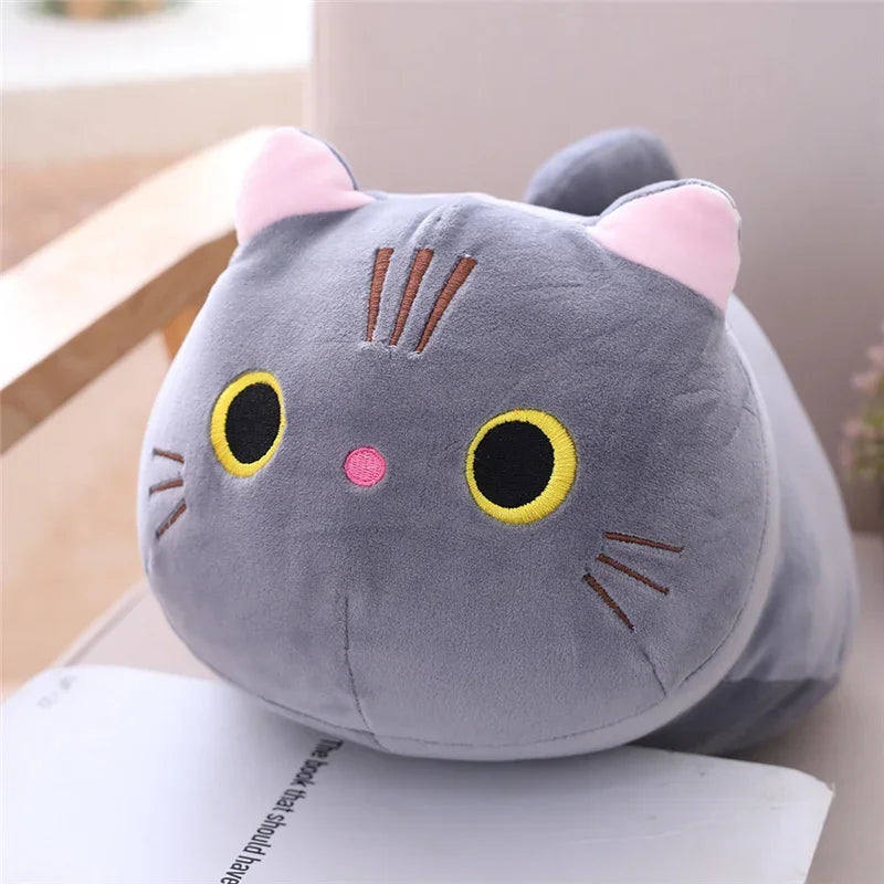 20cm Cute Soft Cat Plush Pillow Sofa Cushion Kawaii Plush Toy Stuffed