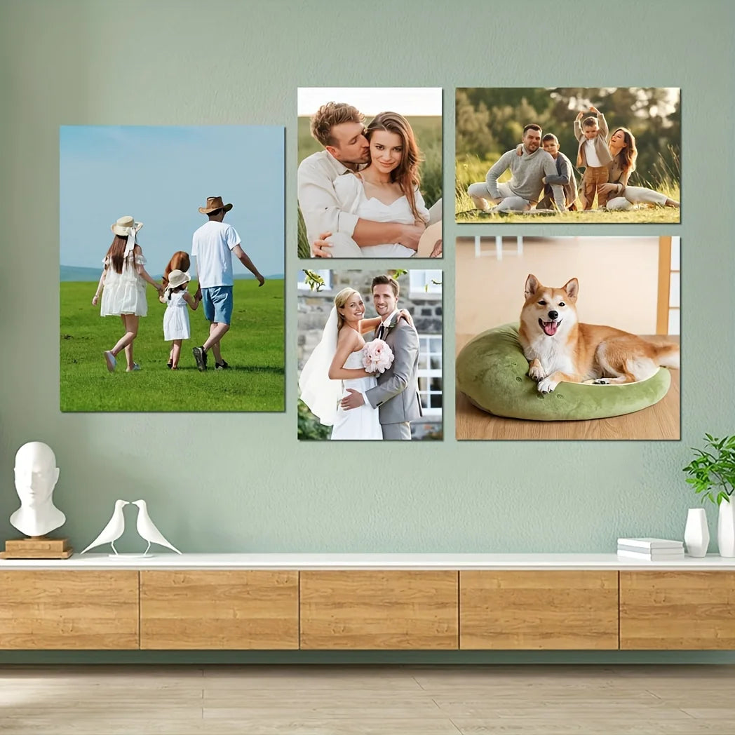 Custom Canvas Prints Photo Wall Art Personalized Poster for Family
