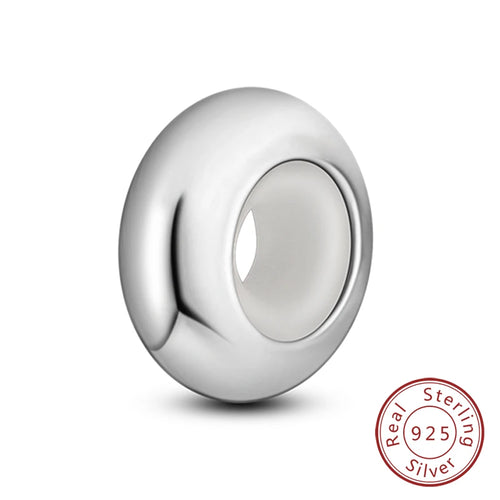 Fit Original Charms Beads 925 Sterling Silver Clip Charms Zircon