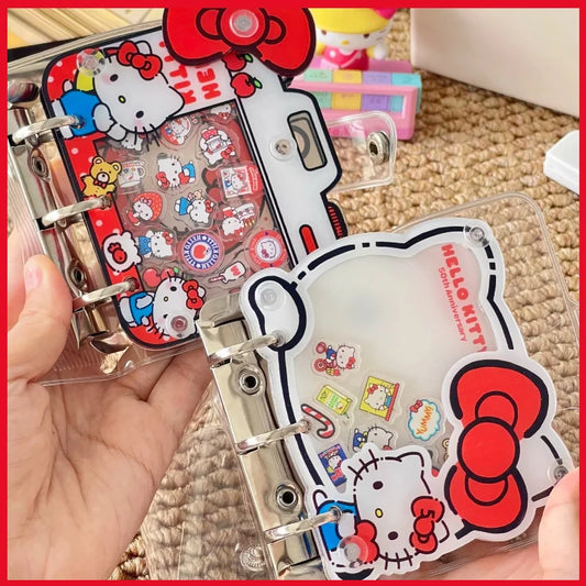 New Cute Kitten Folding Clip For 3-Inch Celebrity Card Album Diy