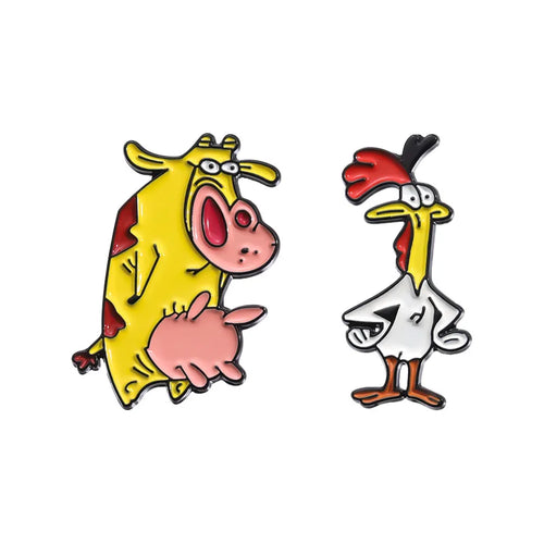2-9pcs/set Cartoon Characters Collection Enamel Pins Cool Cute Anime