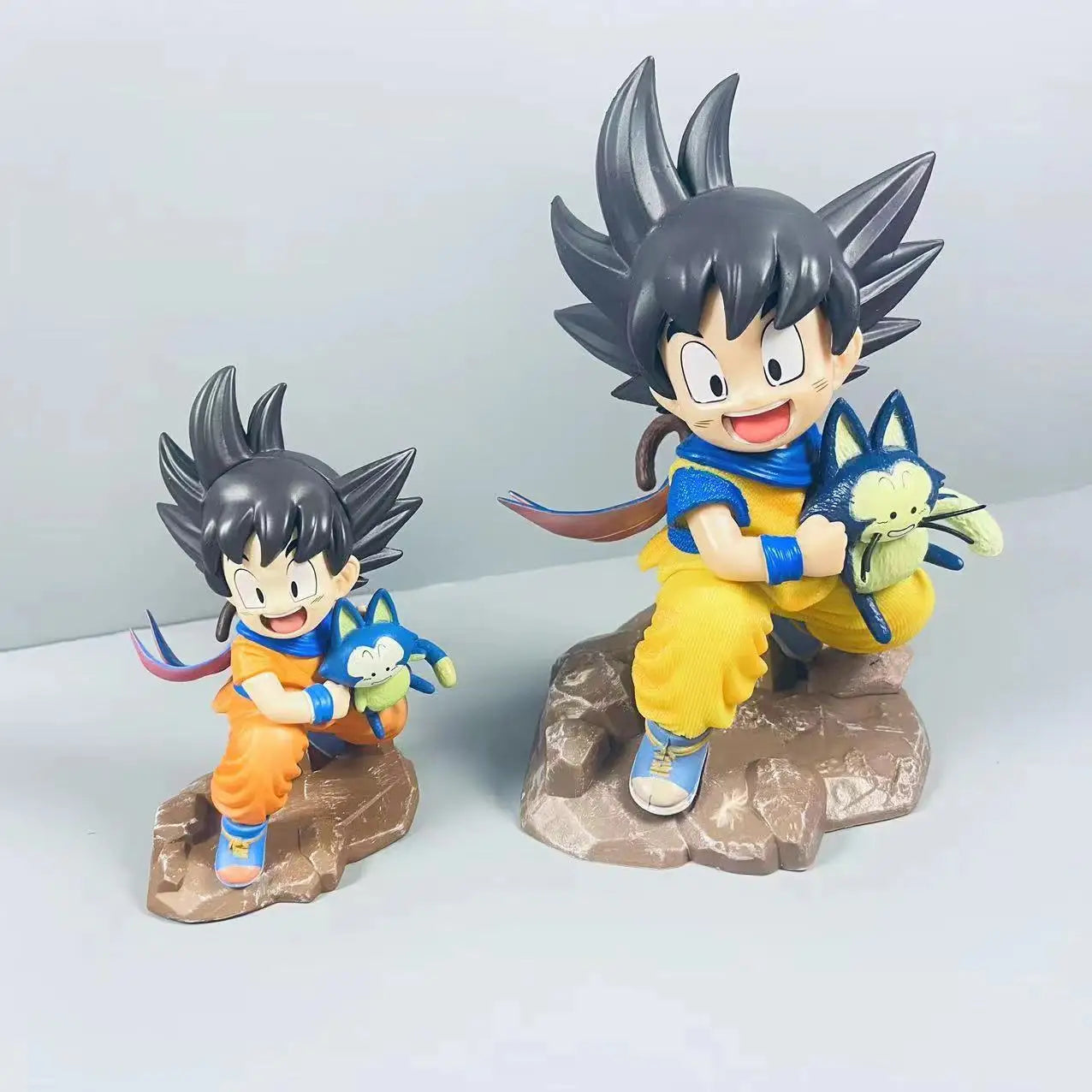 Dragon Ball Childhood Little Goku Hugs Puer Ya Mu Tea Little Follower