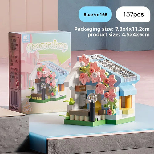 Christmas Gifts Micro Building Block Series Santa Claus Reindeer