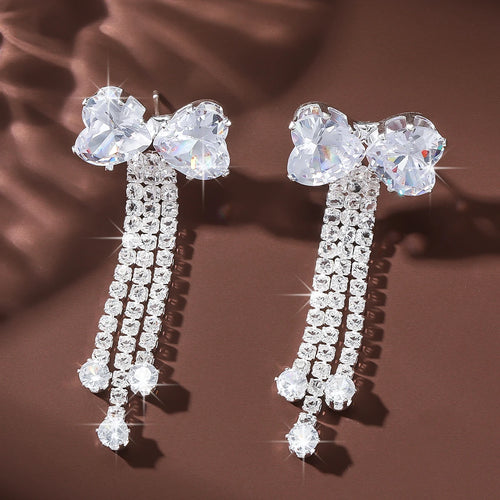 2PC Women's Fashion Trend DIY Pearl Petal Ball Earrings Outdoor Travel