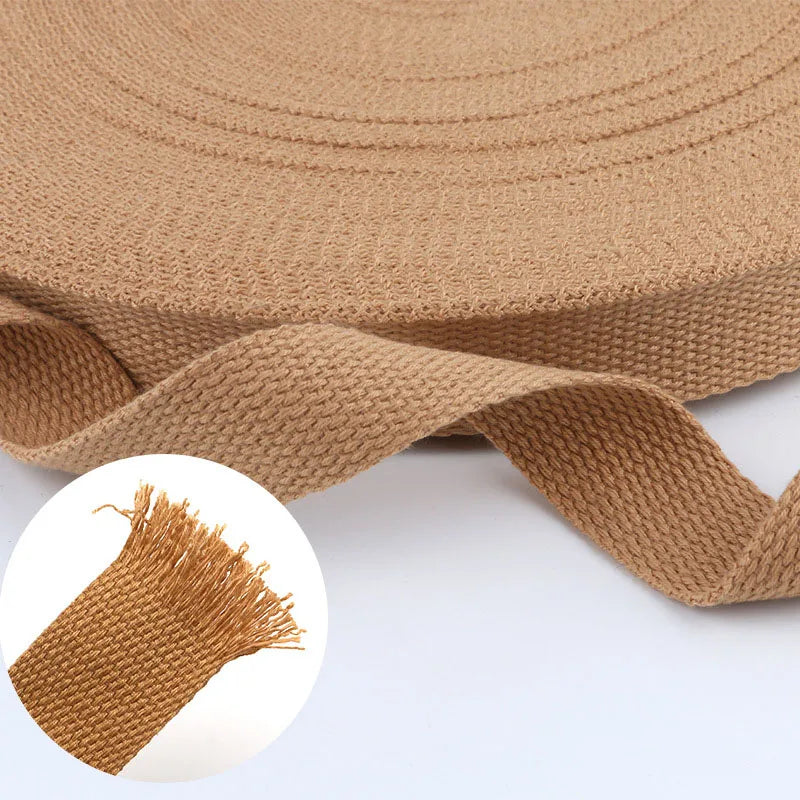 5M Cotton Webbing Suspenders Craft Supplies DIY Decorative Sewing
