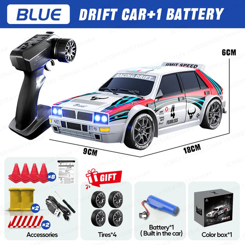 JCMO SG204 PRO Raceway Drifting RC Car 4WD 1:24 Scale High Speed