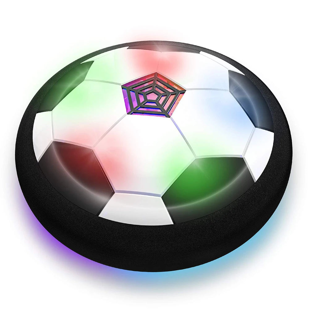LED Hover Soccer Ball Air Power Training Ball Playing Football Indoor