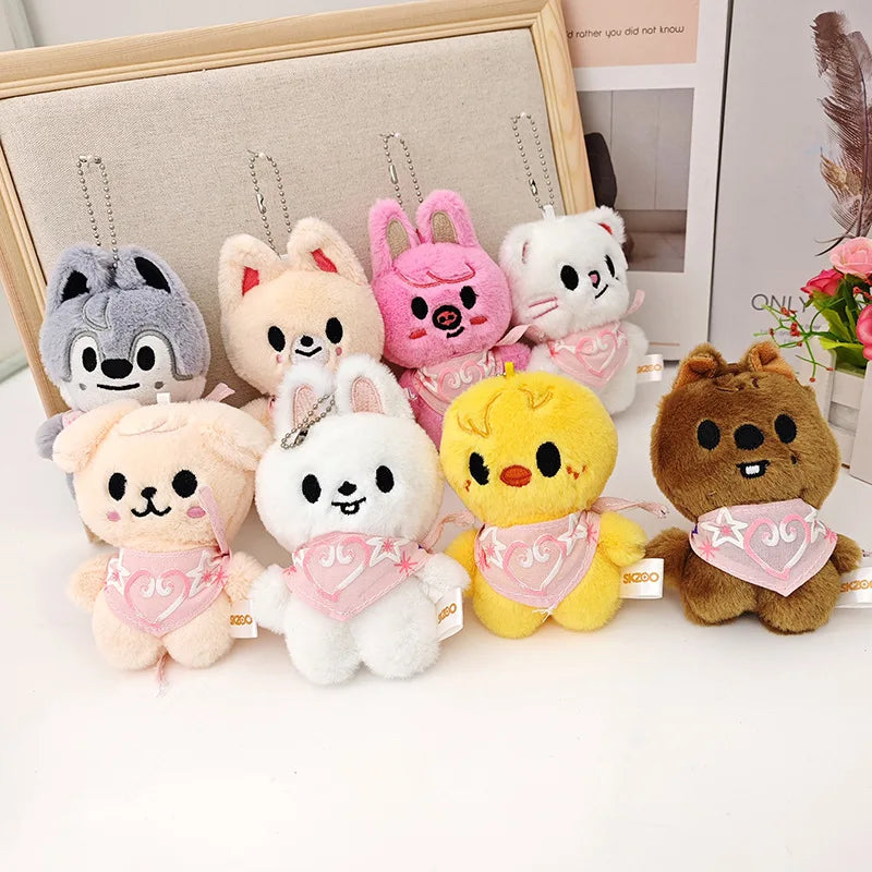 Skzoo Kpop Cartoon Stuffed Animal Plush Doll Toys Kawaii JYP Adult KZ