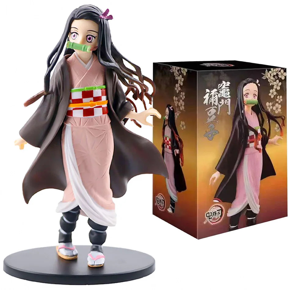 Anime Demon Slayer Kimetsu no Yaiba Figure 15cm Nezuko Tanjirou
