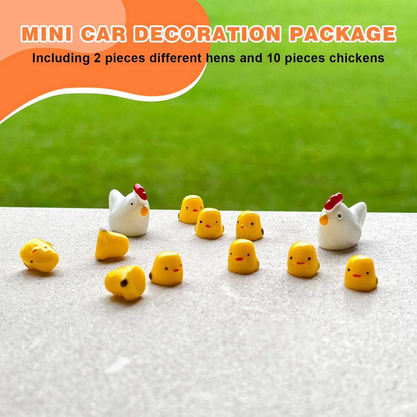 Cute Mini Animal Car Dashboard Accessories Fun Animal Car Rear view