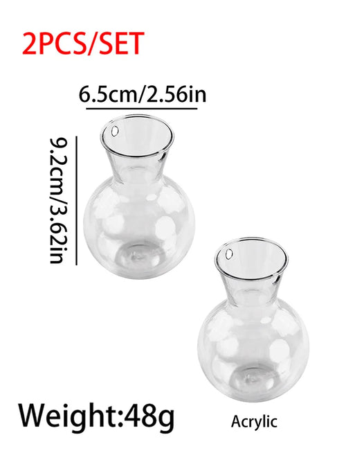 Cube Rectangular Hydroponic Vase Silicone Mold DIY Test Tube Water