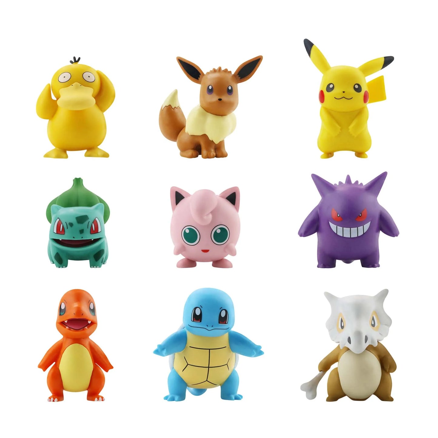 Pokemon Anime Action Figures Pikachu Toys Model Charmander Psyduck