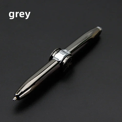 Multifunctional Decompression Finger Rotate Luminous Gyro Pens Toy