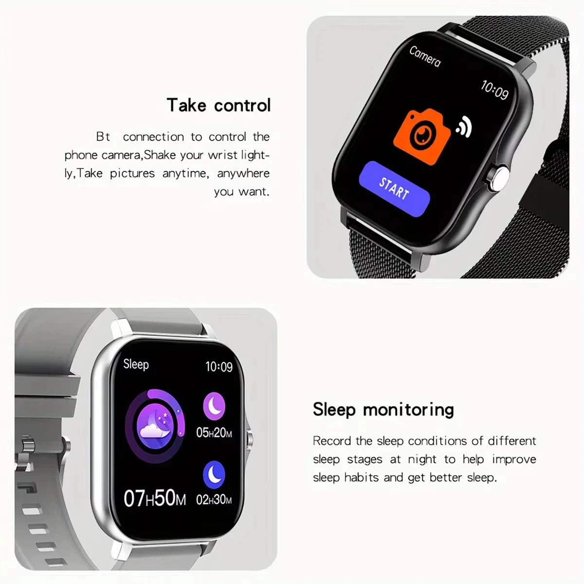 LAXASFIT 2025 New Smart Watch for Men Women Gift Full Touch Screen