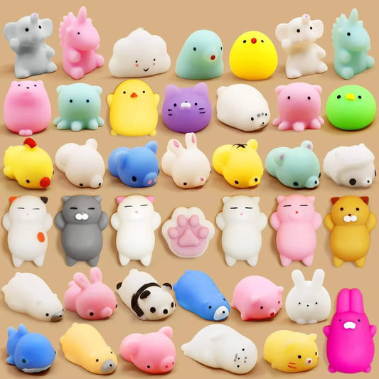 18 Pcs Mini Release Stress Animal Pinch Music Children Simulation