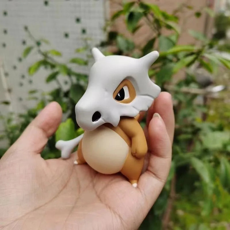 Pokemon Anime Figure Pocket Monsters Cubone 8cm Cute Action Figure Car