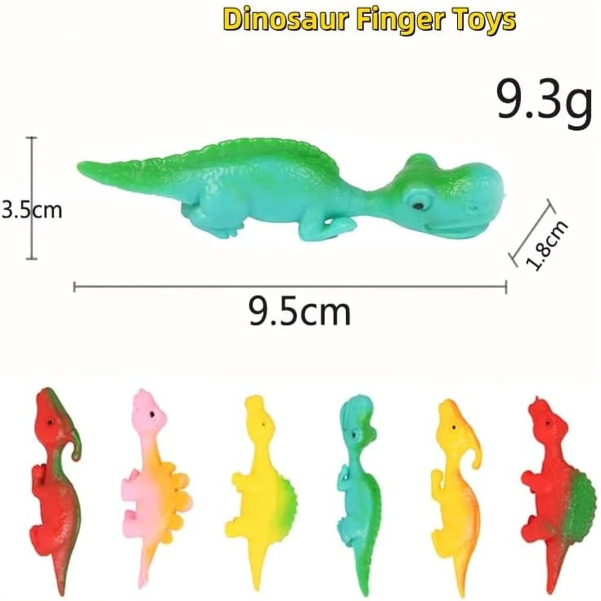 5-20Pcs Colorful Finger Catapult Dinosaur Games Kids Birthday Baby