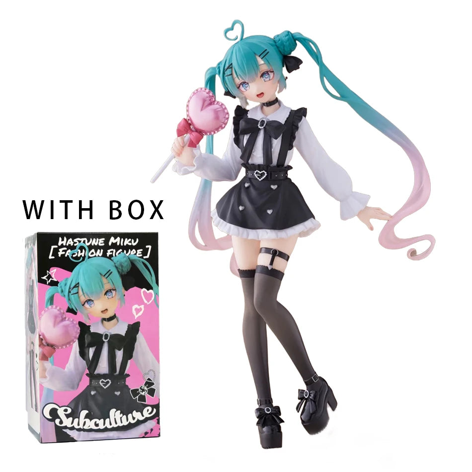 Hot Kawaii Girl Hatsune Miku Anime Figure Fashion Subclture Miku