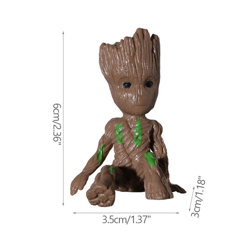 Fashion Handicrafts Anime Action Groot Character Multifunction Plants