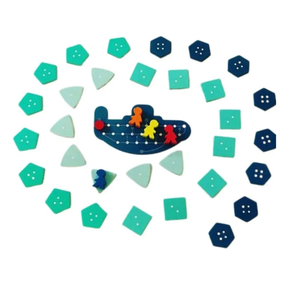 Deep Sea Adventure Board Game 2-6 Players Family Party Best Gift for