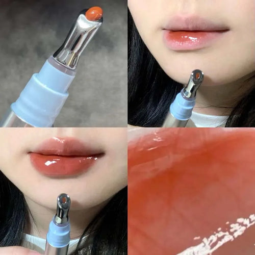 HERORANGE Mirror-like Lip Gloss, Long-Lasting Moisturizing Lip Gloss,
