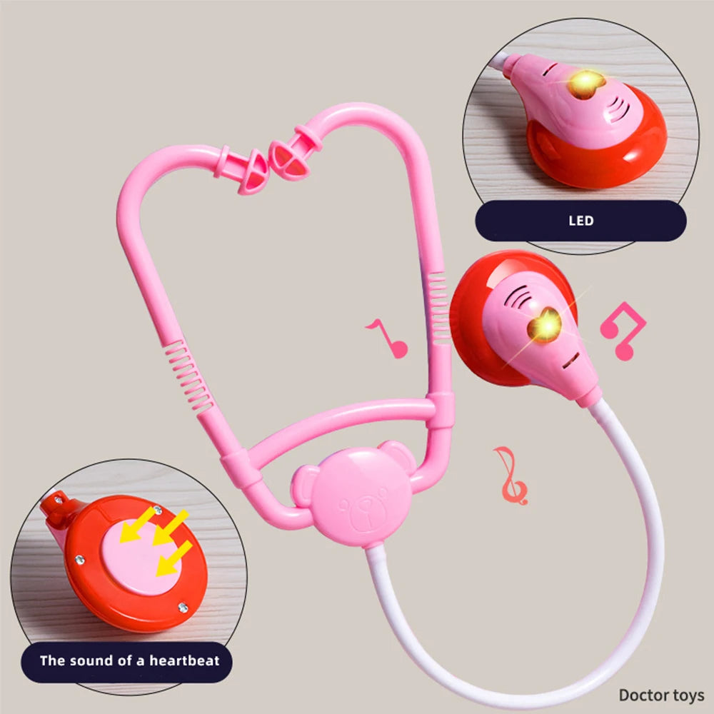 Children Doctor Play Set Simulation Nurse Toy Doctor Accessories for