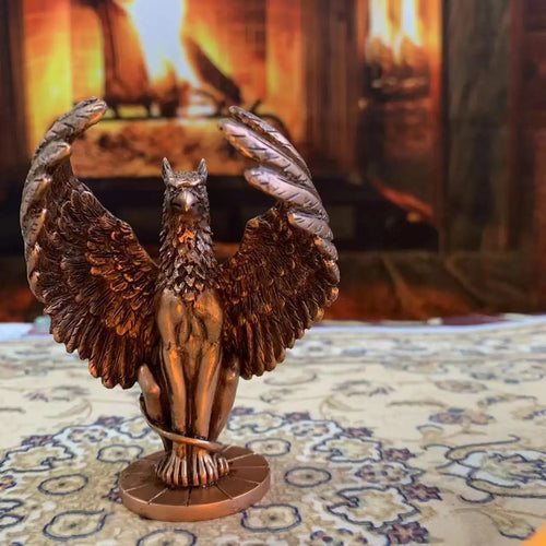 Mythological Griffin Figurine Griffindo Figure Resin Craft Desktop