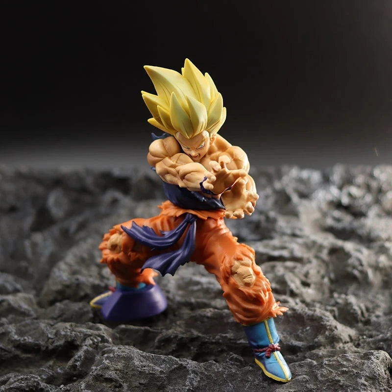 Hot new Dragon Ball Z Kamehameha Son Goku Figure Super Saiyan