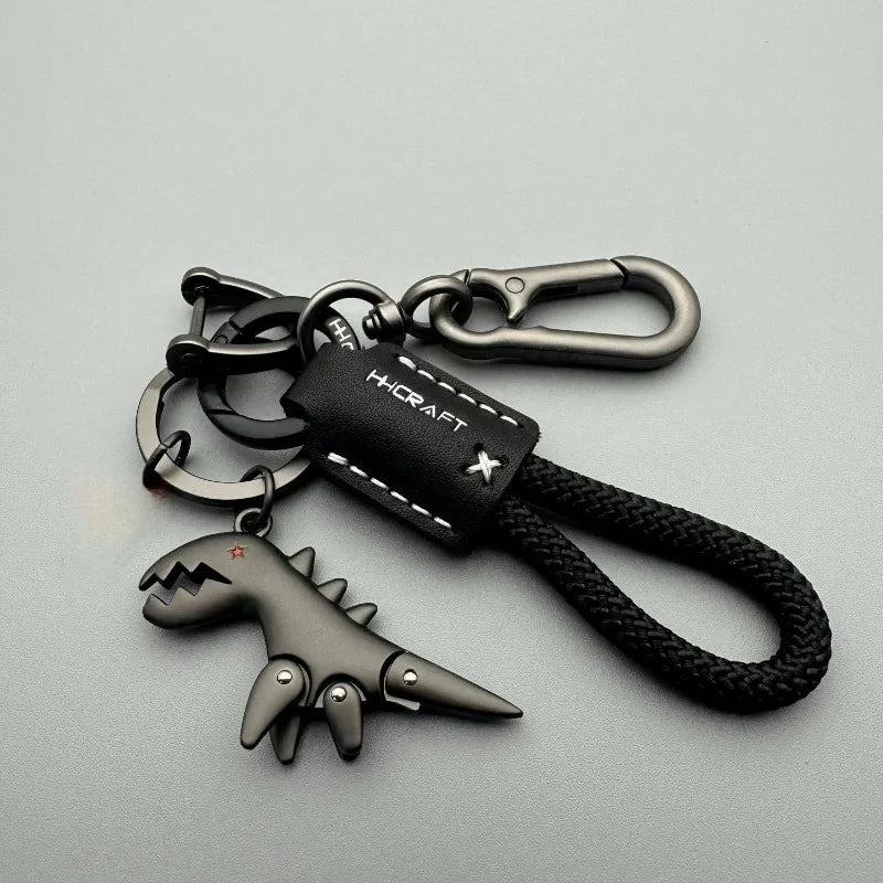 Motorcycle Decoration Accessories and Car Keychain Single Leather