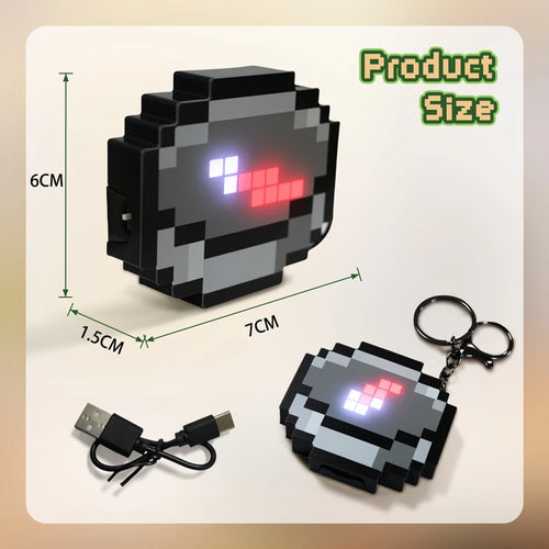 Compass Pixel Wind Peripheral design Toy trinket Use Movable Compass