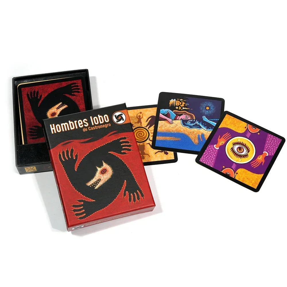 The Werewolf Cards 24 Table Game With Paper Guidebook, Puzzle Leisure