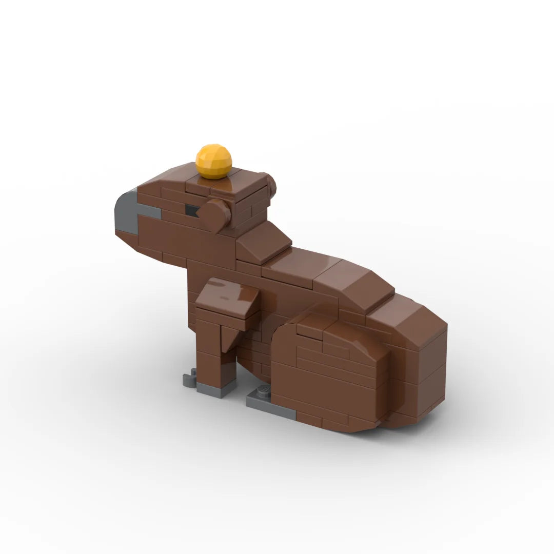 Animal Series 62Pcs MOC Bricks Cat Figires DIY Building Blocks Kids