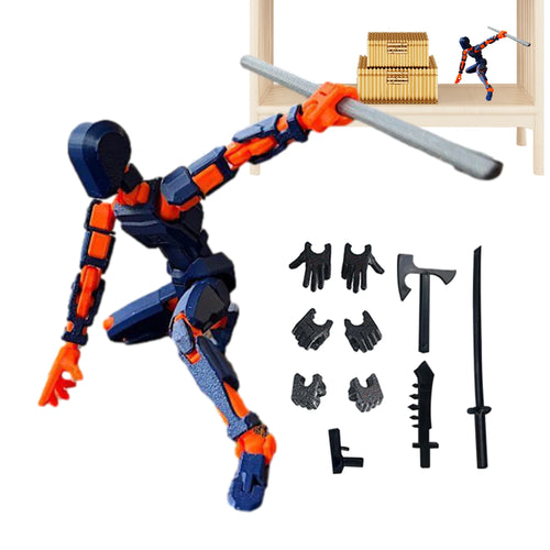 Action Doll Titan Multi Joint Mobile Transformation Robot Handheld T13